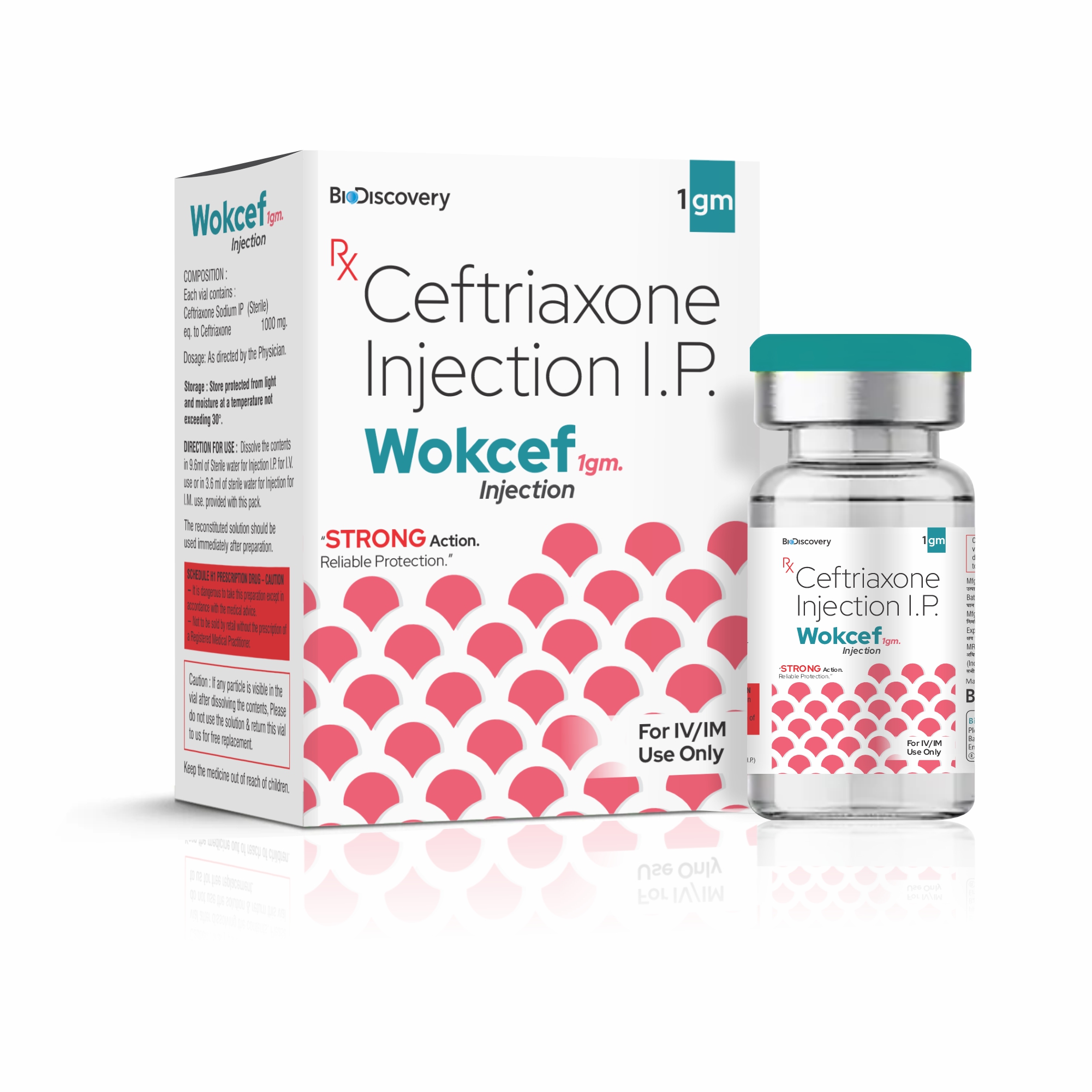 WOKCEF-1Gm Injection